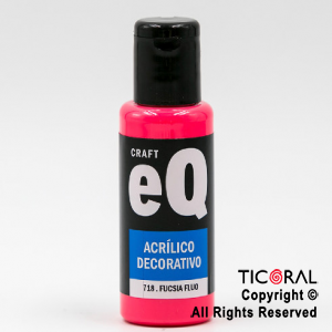 ACRIL.DECOR.EQ 718 FUCSIA FLUO 50ML X 1